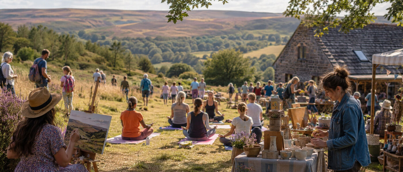 Mindful on the Moor Art and Wellbeing Festival